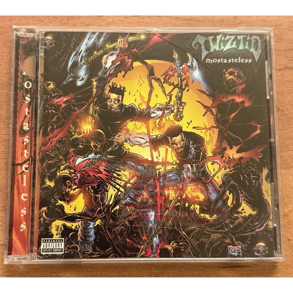 Twiztid Mostasteless CD Psychopathic Records Original‎ 1999 release Island RARE